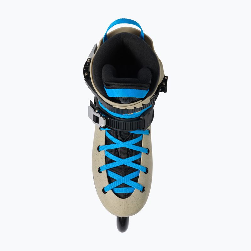 K2 Surge 84 khaki/blue roller skates 5
