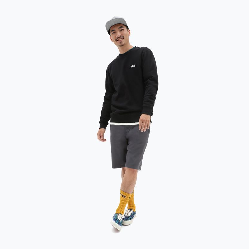 Men's Vans Core Basic Crew Fleece sweatshirt black 2