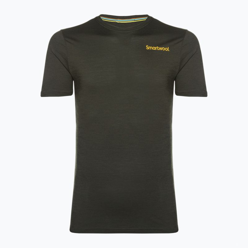 Men's Smartwool Memory Quilt Graphic Tee Guitar trekking shirt black SW016834K48 4