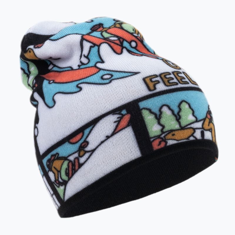 Smartwool Winter Adventure Print coloured beanie SW018104150