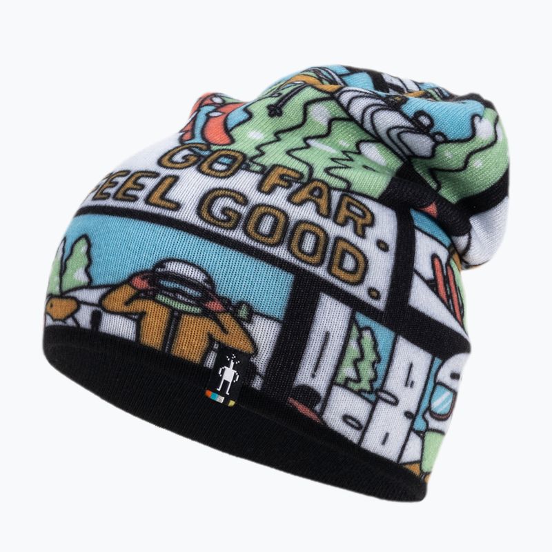 Smartwool Winter Adventure Print coloured beanie SW018104150 3