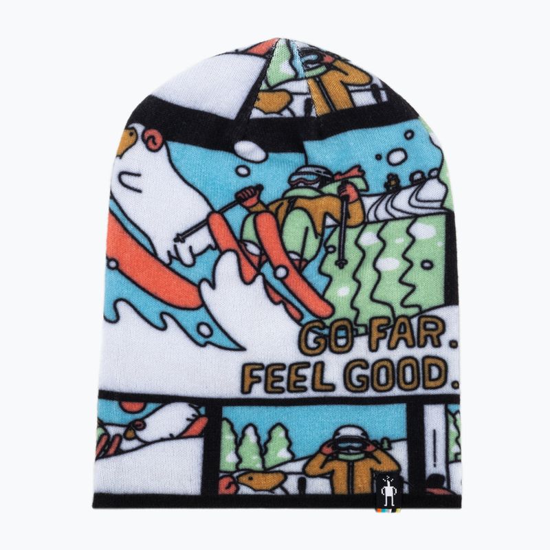 Smartwool Winter Adventure Print coloured beanie SW018104150 5