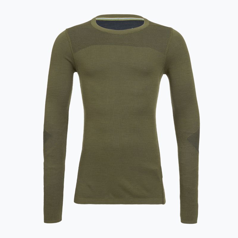 Men's thermal base layer Smartwool Intraknit Merino 200 Crew winter moss