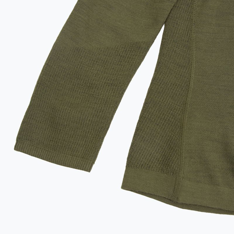 Men's thermal base layer Smartwool Intraknit Merino 200 Crew winter moss 4