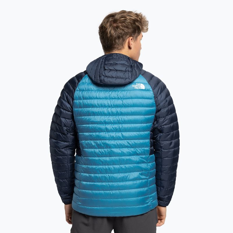 Men's down jacket The North Face Bettaforca LT Down Hoodie blue NF0A7Z8F7P11 4