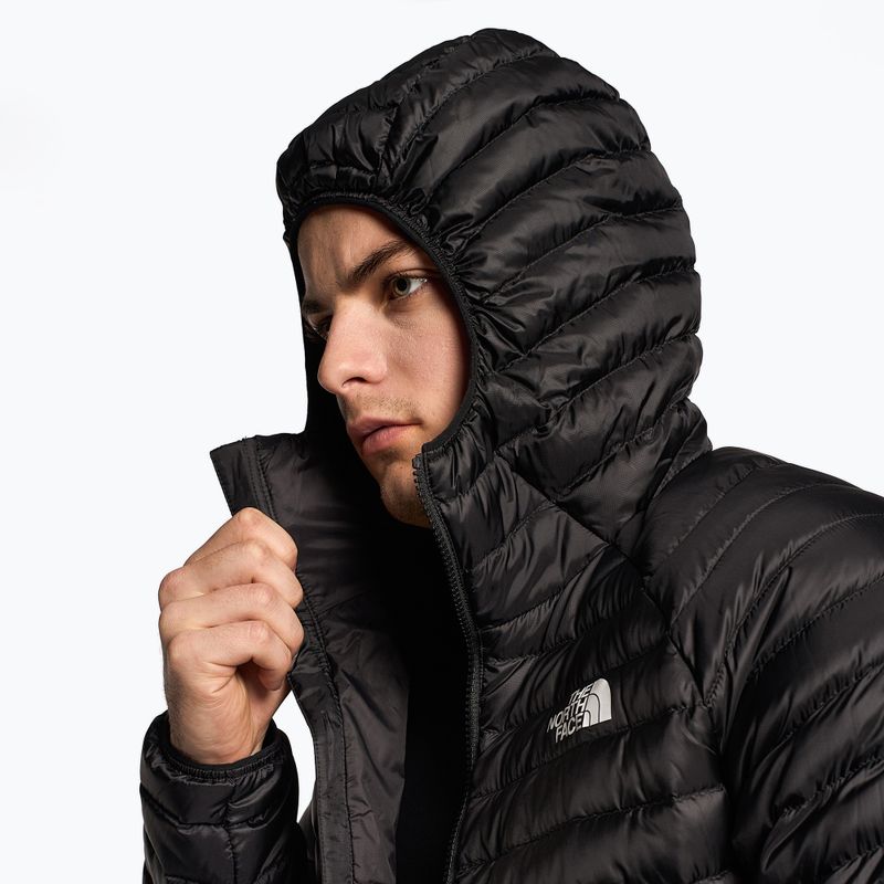 Men's down jacket The North Face Bettaforca Lt Down Hoodie black/black 3