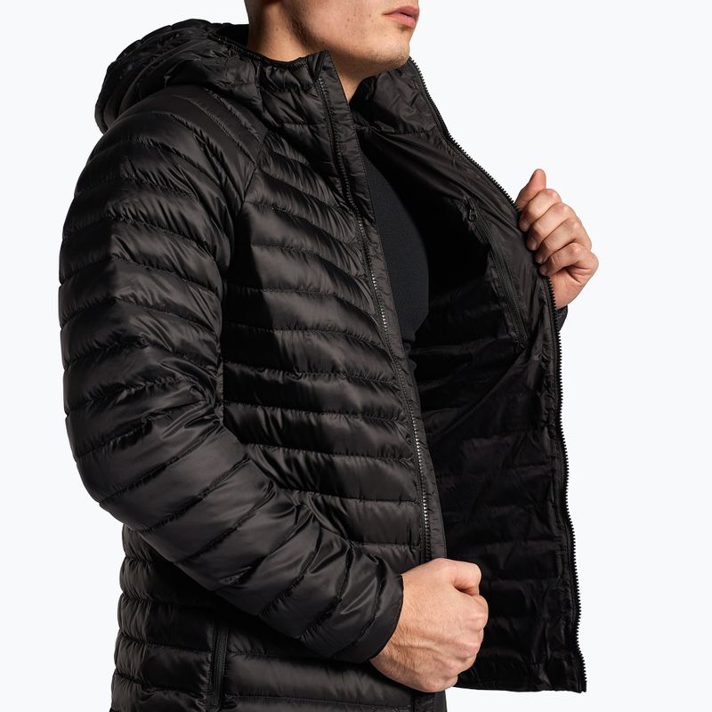 Men's down jacket The North Face Bettaforca Lt Down Hoodie black/black 5