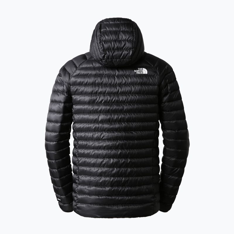 Men's down jacket The North Face Bettaforca Lt Down Hoodie black/black 7