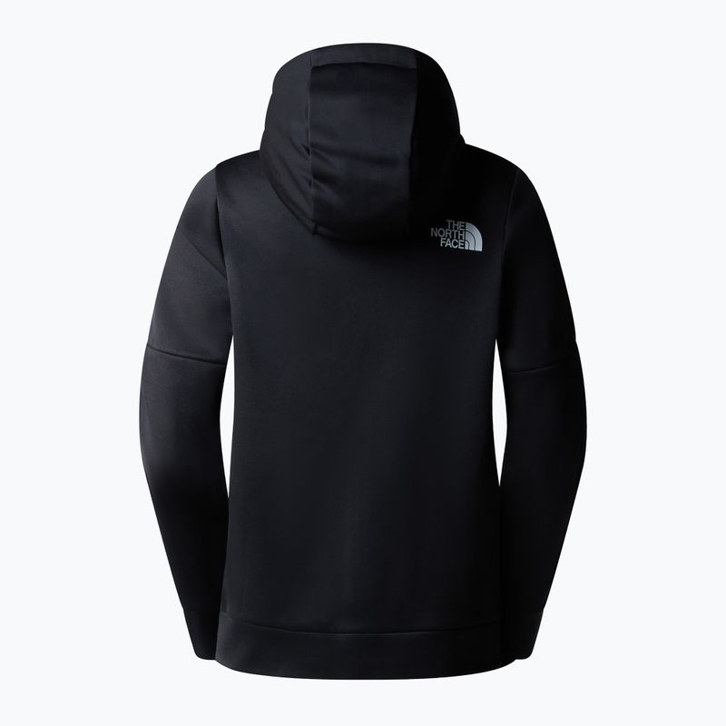 Women's fleece sweatshirt The North Face Reaxion Fleece black 2