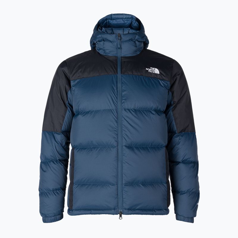 Men's down jacket The North Face Diablo Down Hoodie shady blue/black 6