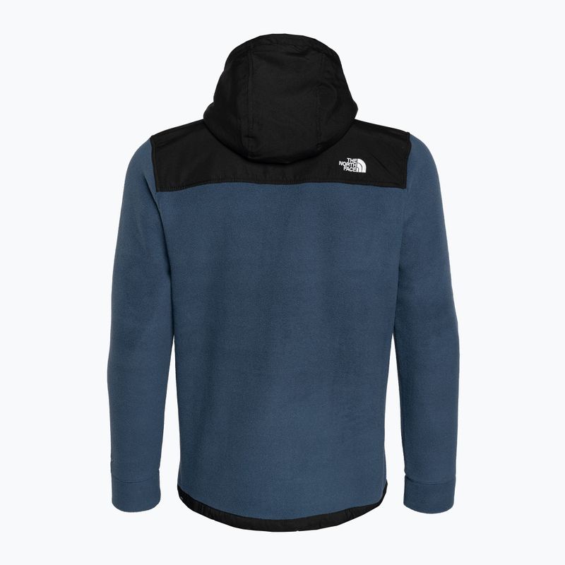 Men's fleece sweatshirt The North Face Alpine Polartec 200 FZ Hooded navy blue NF0A7UJ7MPF1 6