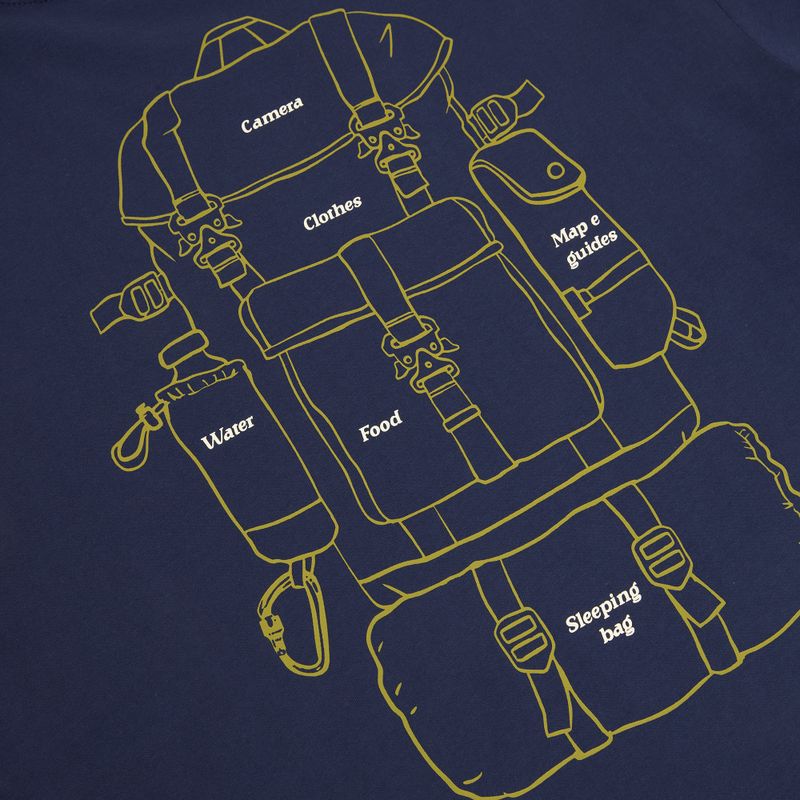Men's T-shirt Napapijri S-Flint naval acade b2q 4