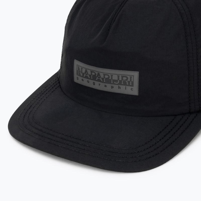 Men's baseball cap Napapijri F-Box Logo black beauty 3