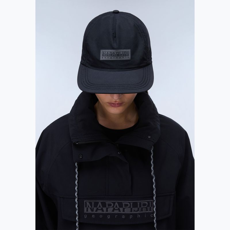 Men's baseball cap Napapijri F-Box Logo black beauty 4