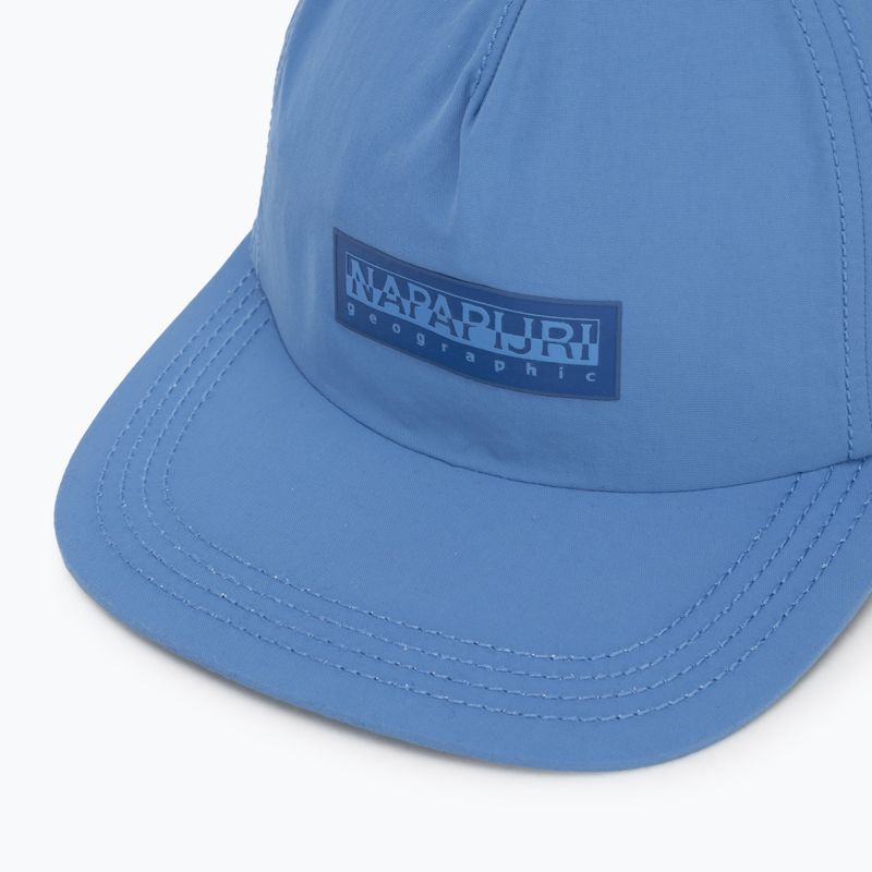 Men's baseball cap Napapijri F-Box Logo blue jasper 3