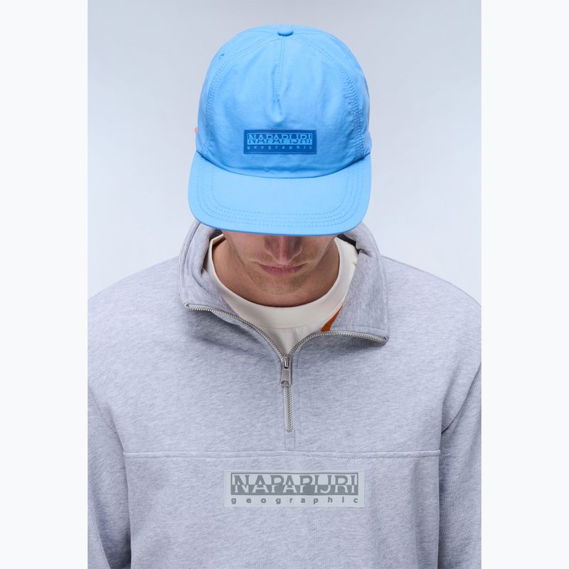 Men's baseball cap Napapijri F-Box Logo blue jasper 6