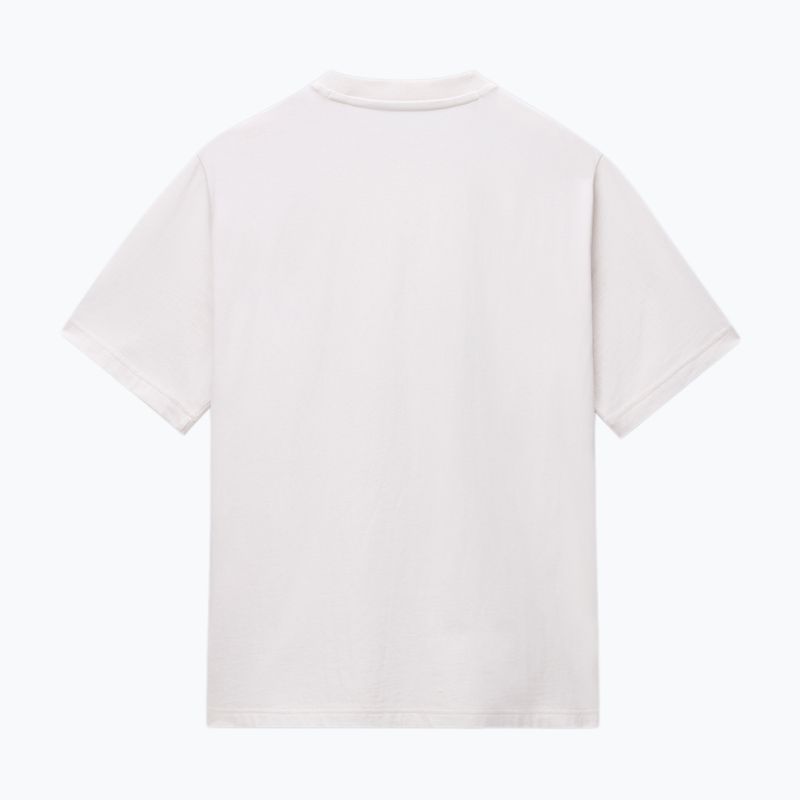 Men's T-shirt Napapijri S-Box Logo white whisper 2