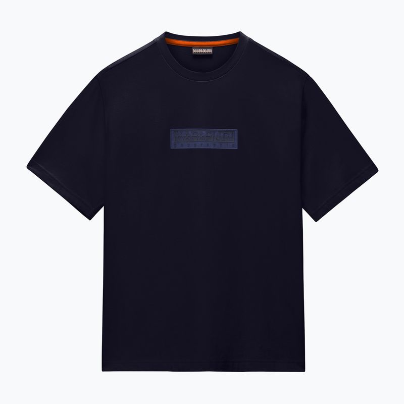 Men's T-shirt Napapijri S-Box Logo blu marine 4