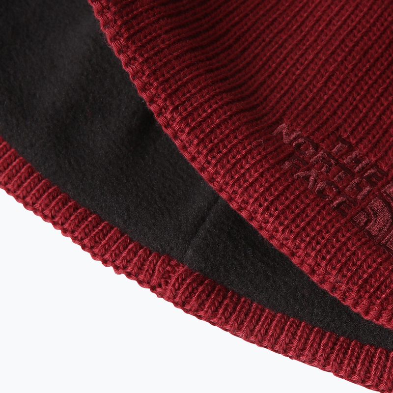 The North Face Bones Recycled winter cap red NF0A3FNS6R31 4