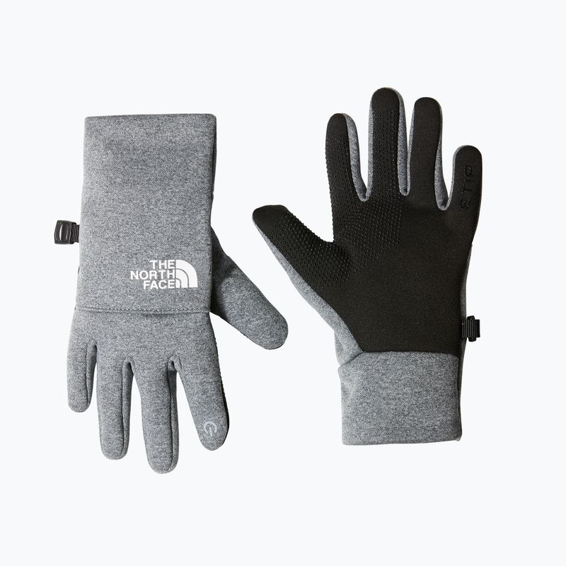 Children's trekking gloves The North Face Recycled Etip medium grey heather 6