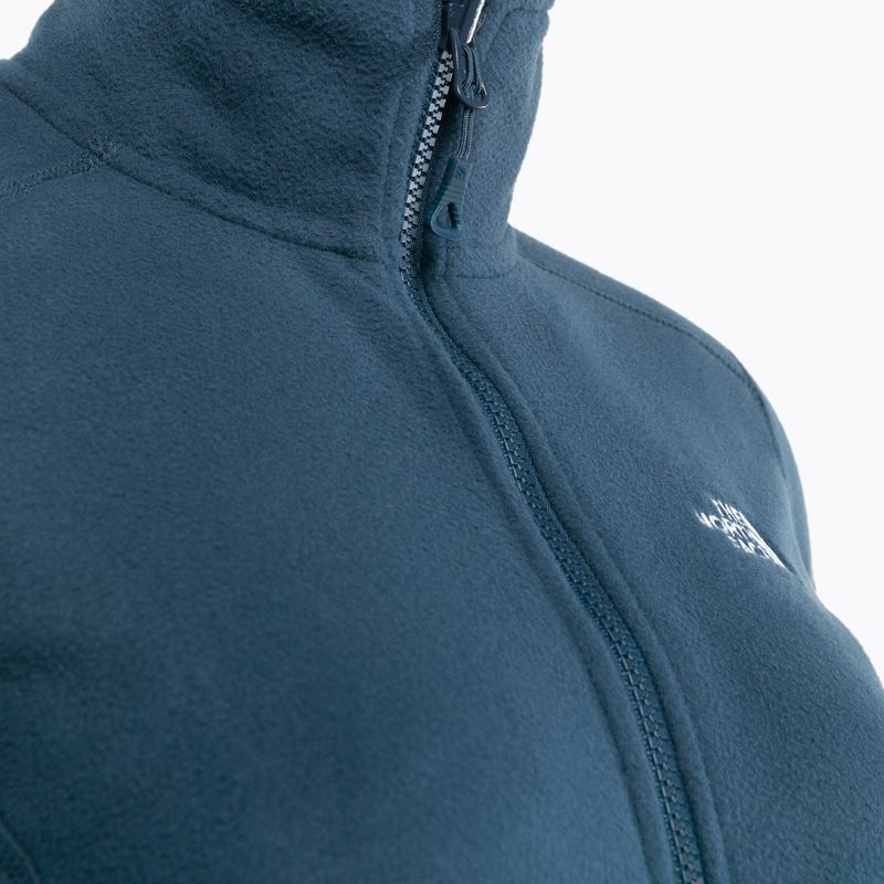 Women's fleece sweatshirt The North Face 100 Glacier FZ navy blue NF0A5IHO8K21 5