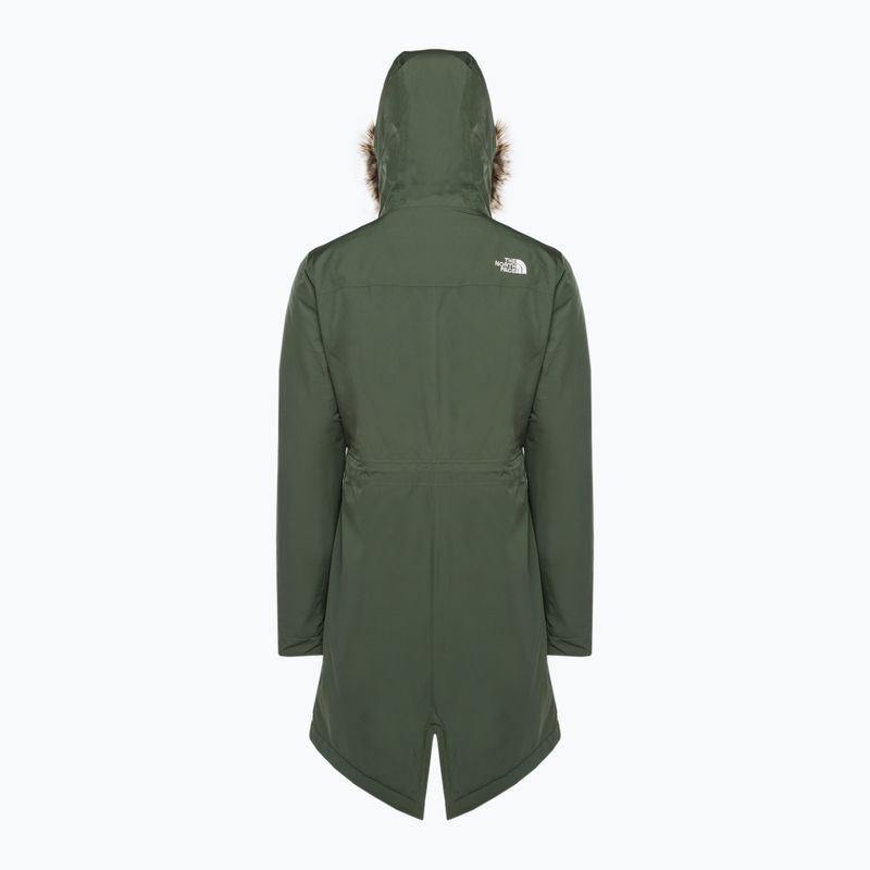 Women's winter jacket The North Face Zaneck Parka green NF0A4M8YNYC1 6