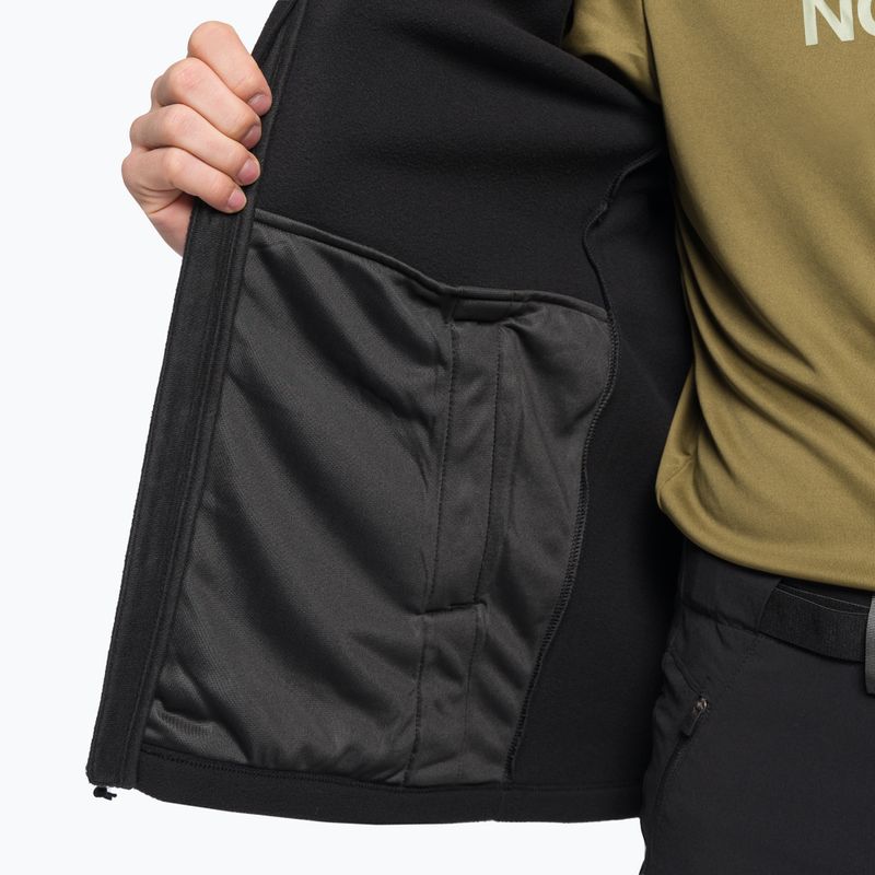Men's fleece sweatshirt The North Face Homesafe FZ Fleece black NF0A55HLJK31 8