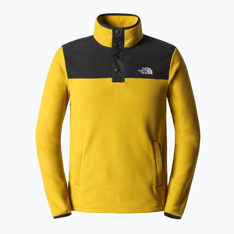 Men's fleece sweatshirt The North Face Homesafe Snap Neck Fleece Pullover yellow NF0A55HM76S1 8