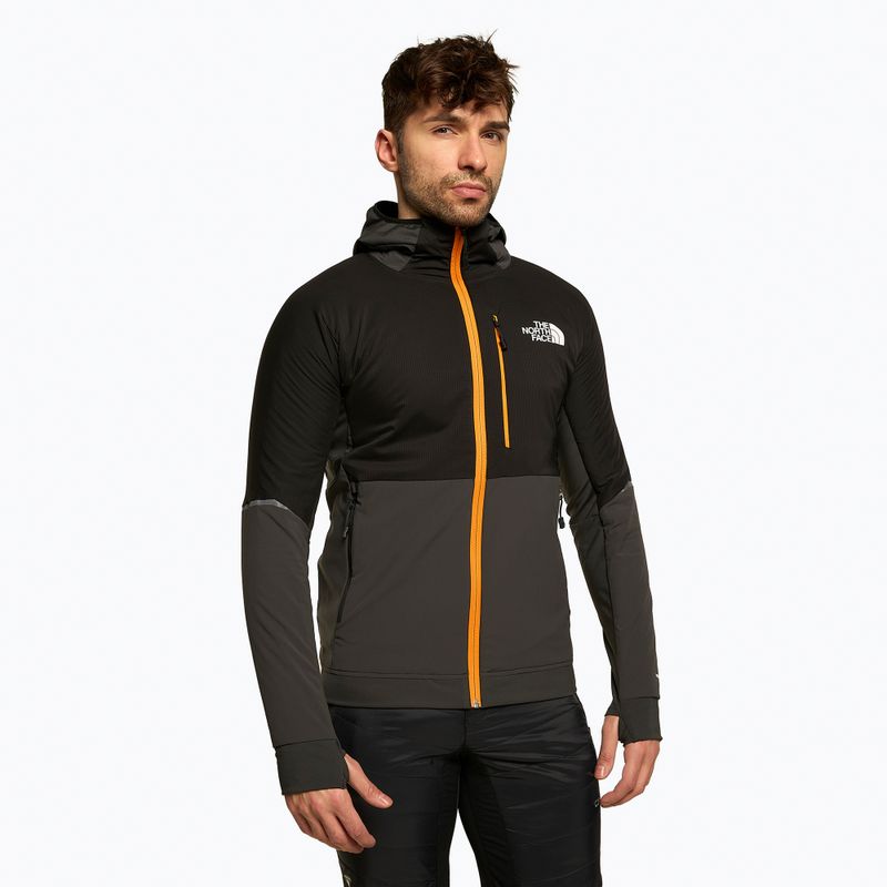 Men's skit jacket The North Face Dawn Turn Hybrid Ventrix Hoodie black NF0A7Z8PU0N1