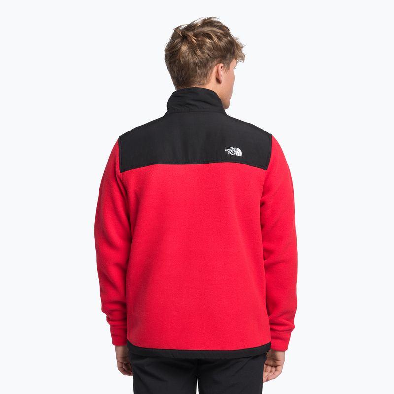 Men's fleece sweatshirt The North Face Alpine Polartec 200 FZ red NF0A7WWLKZ31 4
