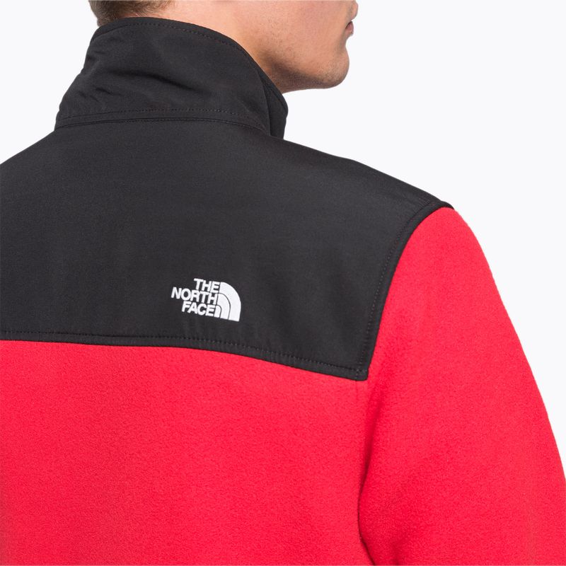Men's fleece sweatshirt The North Face Alpine Polartec 200 FZ red NF0A7WWLKZ31 5