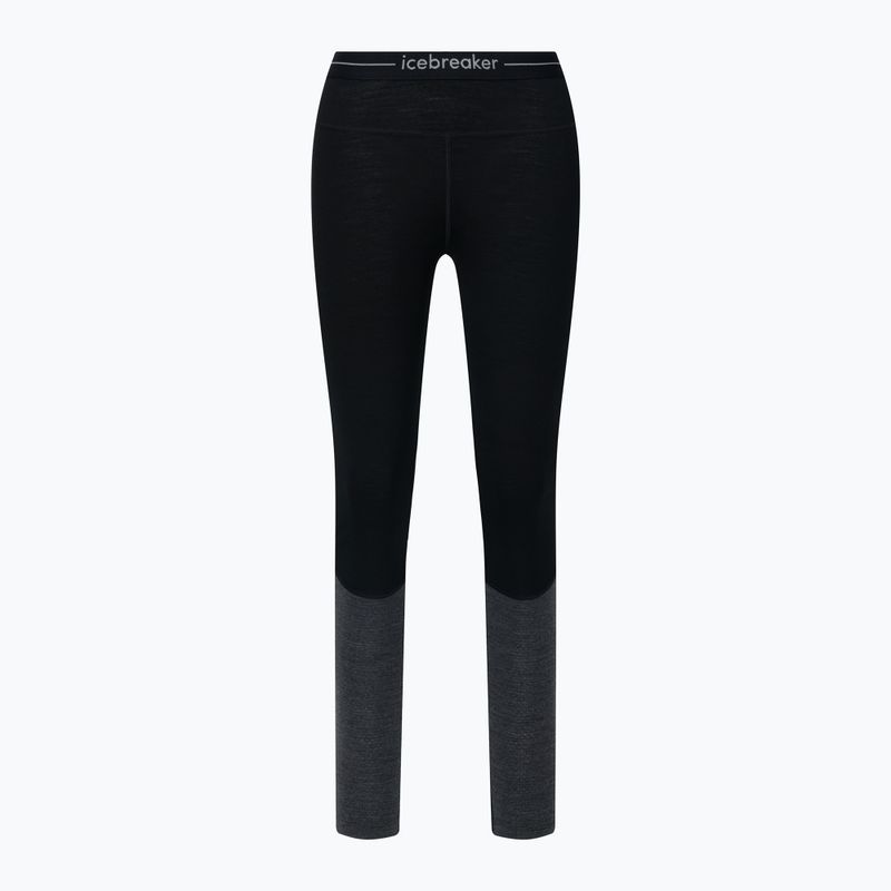 Women's thermal pants icebreaker ZoneKnit 200 001 black/grey IB0A56HE0911 7