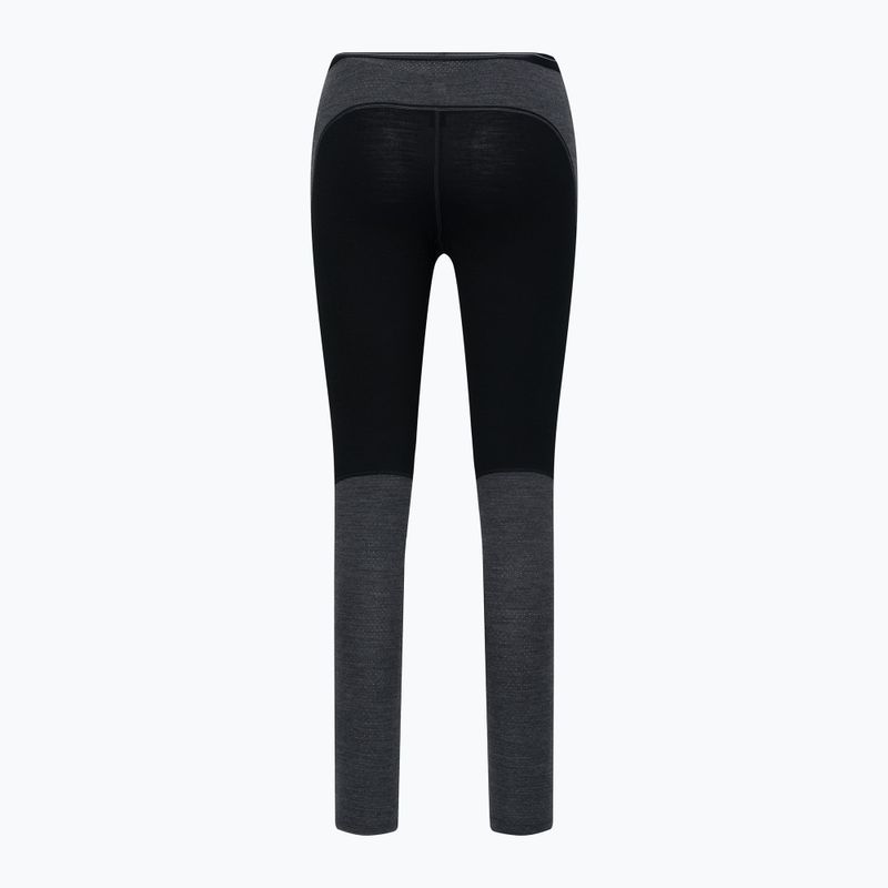 Women's thermal pants icebreaker ZoneKnit 200 001 black/grey IB0A56HE0911 8