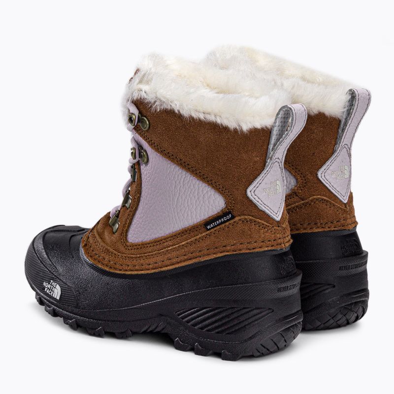 The North Face Shellista Extreme brown children's trekking boots NF0A2T5V9ZW1 3
