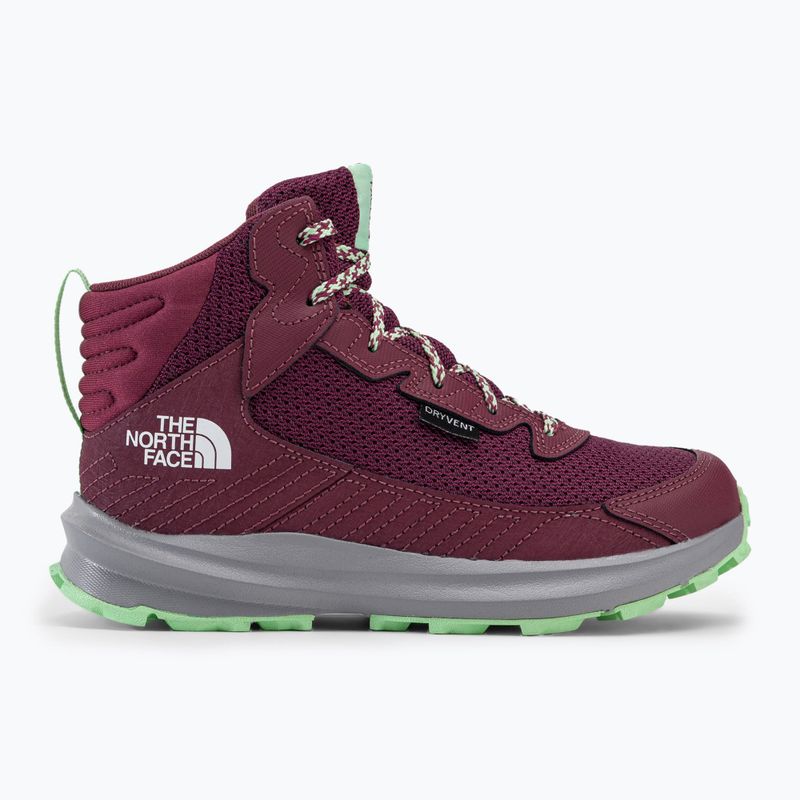 The North Face Fastpack Hiker Mid WP children's trekking boots pink NF0A7W5V9Z21 2
