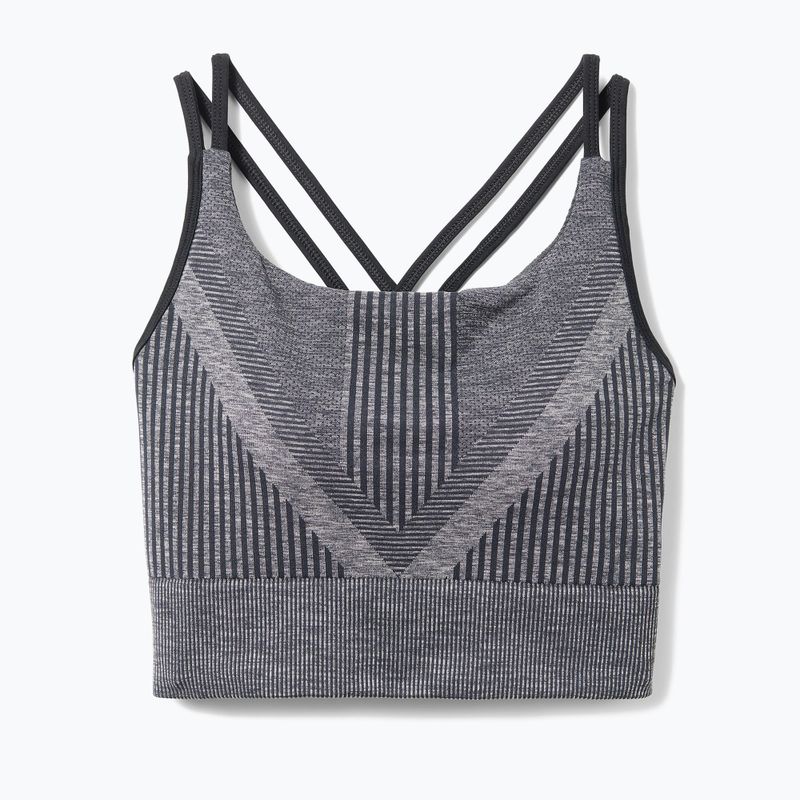 Smartwool Intraknit Strappy thermal bra black heather 4