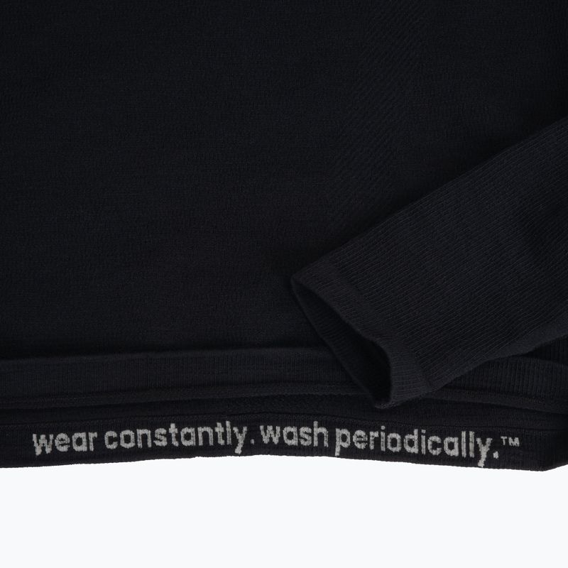 Men's thermal active sweatshirt Smartwool Intraknit Active Base Layer black 3