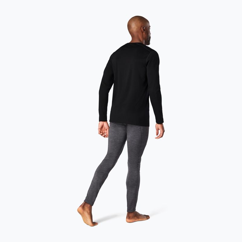 Men's thermal active sweatshirt Smartwool Classic All-Season Merino Baselayer Boxed black 2