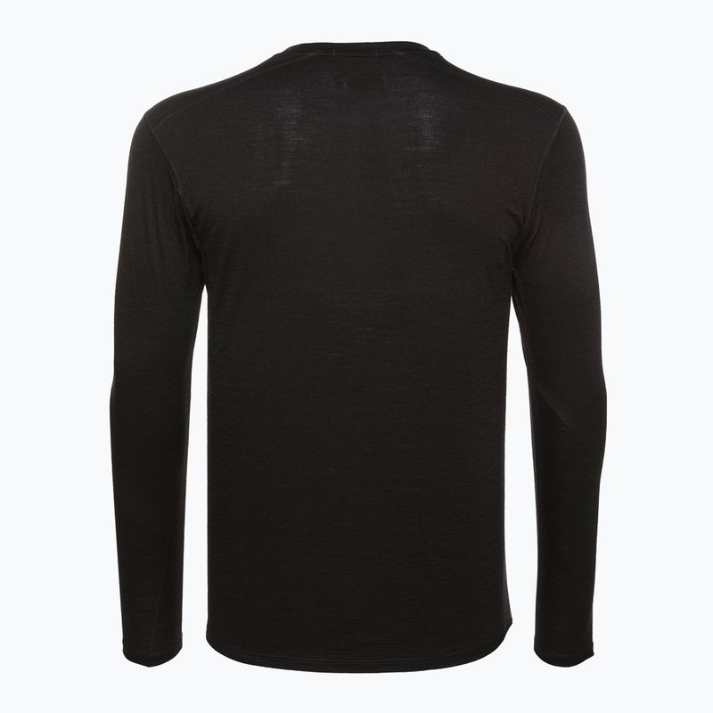Men's thermal active sweatshirt Smartwool Classic All-Season Merino Baselayer Boxed black 4