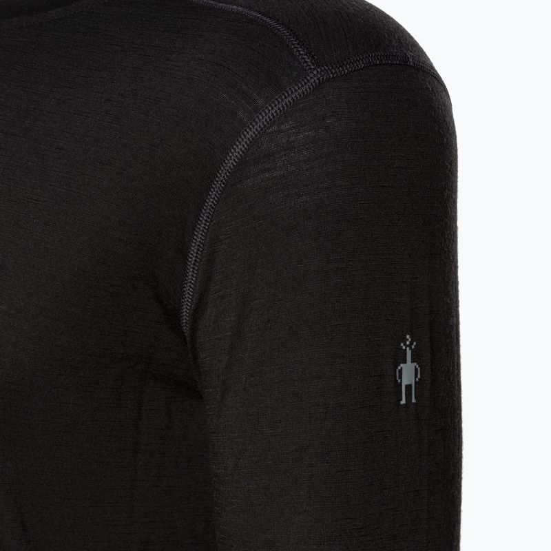 Men's thermal active sweatshirt Smartwool Classic All-Season Merino Baselayer Boxed black 5