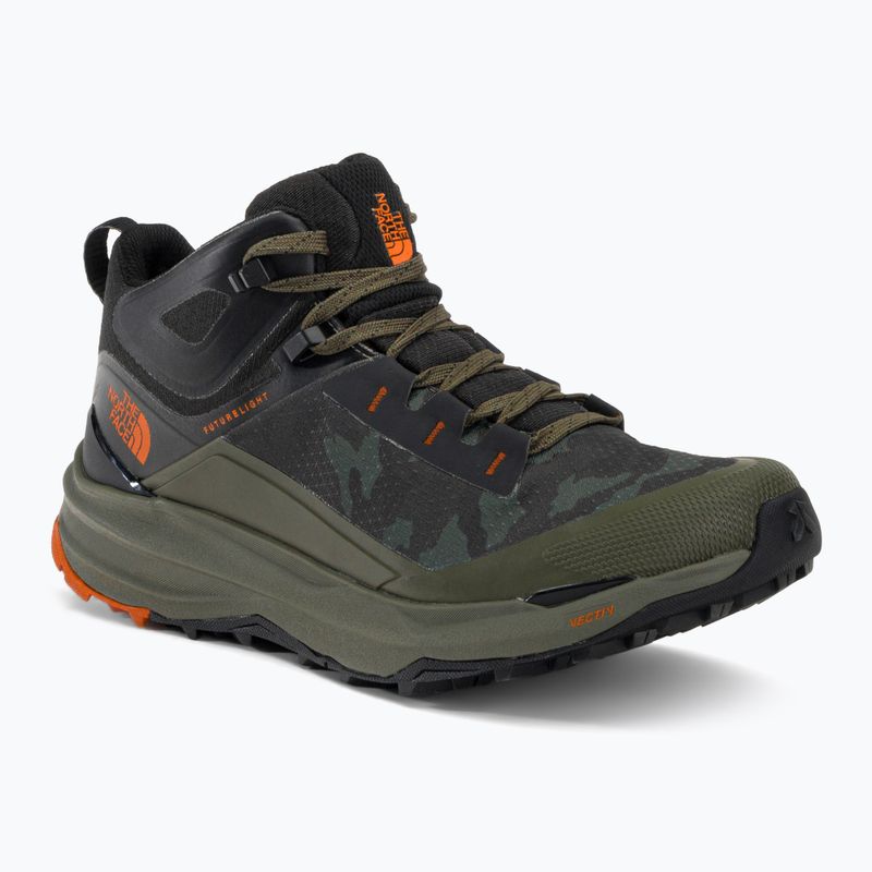 Men's trekking boots The North Face Vectiv Exploris 2 Mid Futurelight black-green NF0A7W6AIHI1