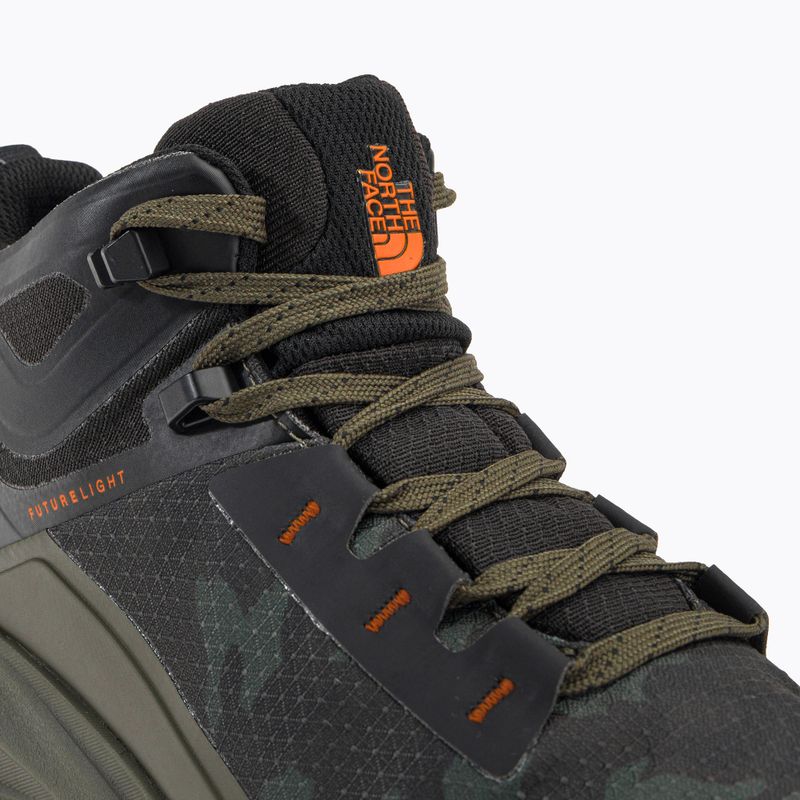 Men's trekking boots The North Face Vectiv Exploris 2 Mid Futurelight black-green NF0A7W6AIHI1 7