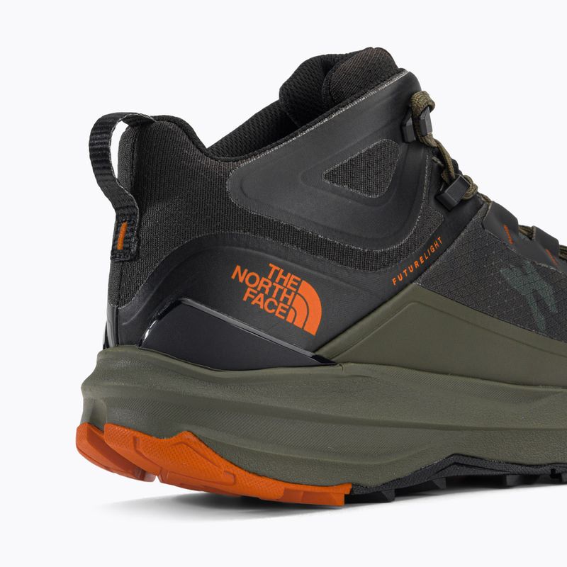 Men's trekking boots The North Face Vectiv Exploris 2 Mid Futurelight black-green NF0A7W6AIHI1 9