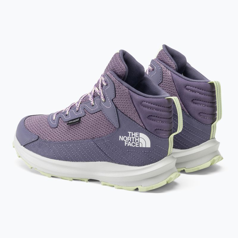 The North Face Fastpack Hiker Mid Wp lunar slate/lupine children's trekking boots 3
