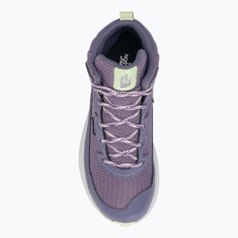 The North Face Fastpack Hiker Mid Wp lunar slate/lupine children's trekking boots 6