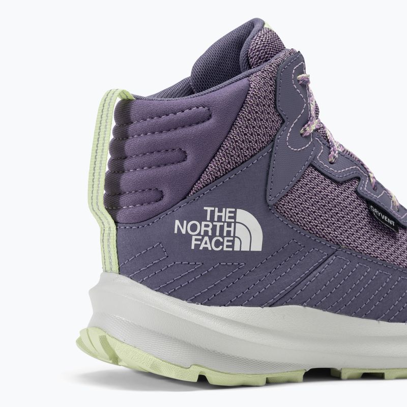 The North Face Fastpack Hiker Mid Wp lunar slate/lupine children's trekking boots 9