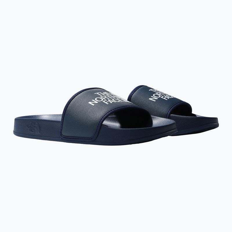 Men's slides The North Face Base Camp Slide III summit navy/tnf white 2