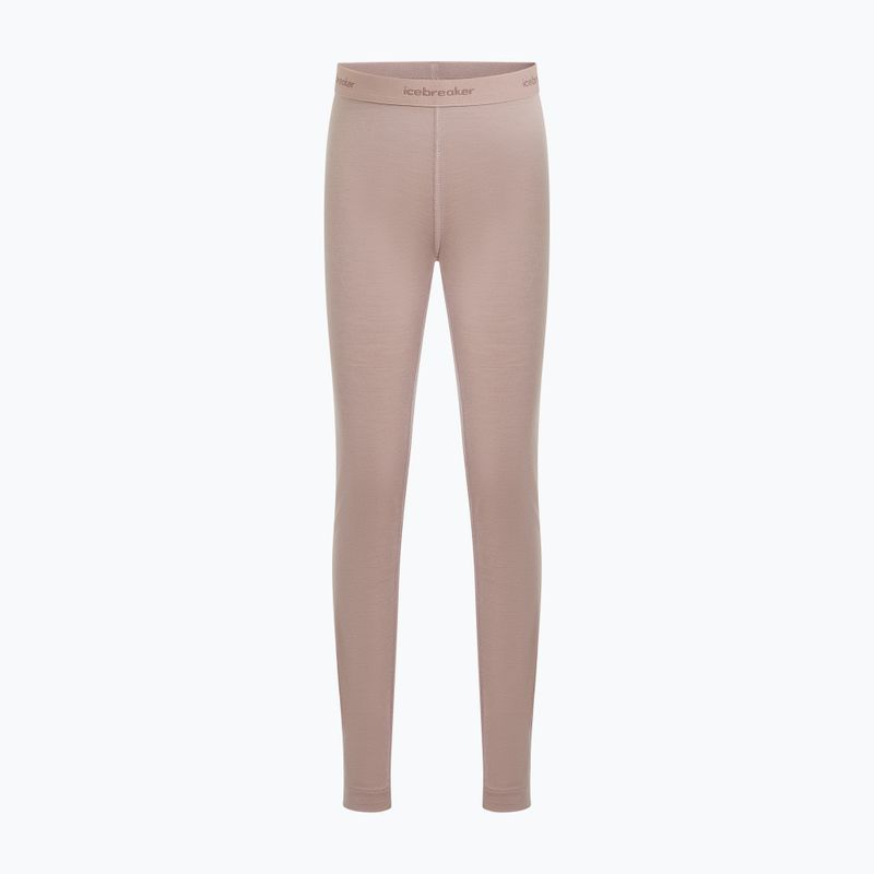 Children's thermal trousers icebreaker Kids 200 Oasis Leggings pink quartz