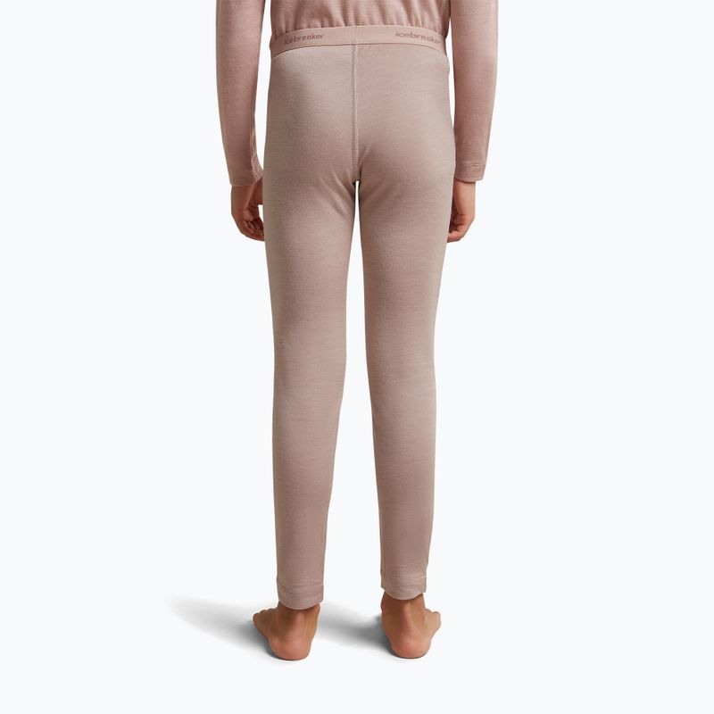 Children's thermal trousers icebreaker Kids 200 Oasis Leggings pink quartz 5