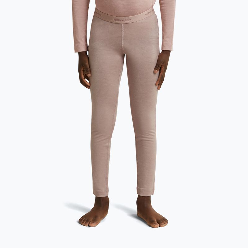 Children's thermal trousers icebreaker Kids 200 Oasis Leggings pink quartz 6